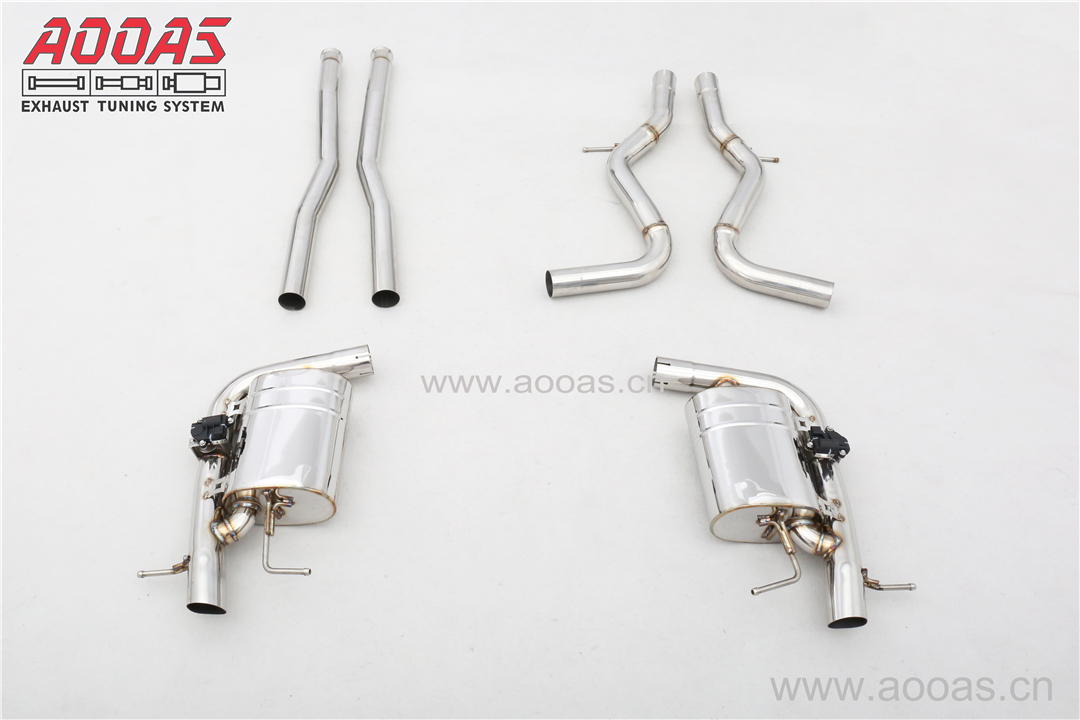 Mercedes Benz S Class S320 S400 S500 W222 All SS304 / Valvetronic Catback System